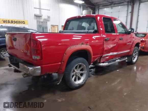 2005 Dodge 1500 SLT with VIN 1D7HU18D55S154595, listed as a IAAI auction lot 41924387 with Not provided miles and . Bid and sale history available at DreamBid. Image 4.