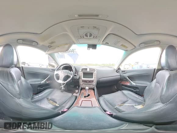 2007 Lexus IS 250 with VIN JTHCK262572016431, listed as a Copart auction lot 84465305 with Not provided miles and Salvage title. Bid and sale history available at DreamBid. Image 14.