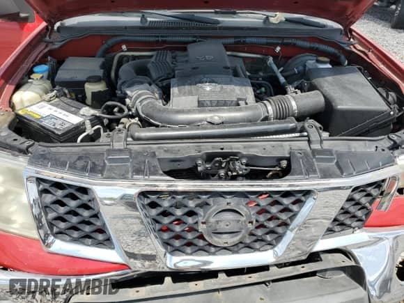 2008 Nissan Frontier SE with VIN 1N6AD07U58C414884, listed as a Copart auction lot 68659655 with 165,078 mi miles and Salvage title. Bid and sale history available at DreamBid. Image 11.