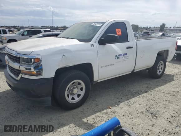 2018 Chevrolet Silverado 1500 LS z VIN 1GCNCNEH3JZ325327, wystawiony jako Copart lot #70743754 z przebiegiem Nie podano mil oraz Czysty tytuł • Clean title. Historia ofert i sprzedaży dostępna na DreamBid. Obrazek 1.