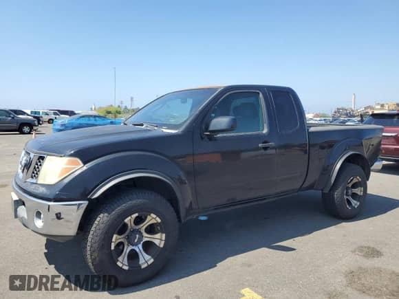 2007 Nissan Frontier XE with VIN 1N6BD06TX7C417517, listed as a Copart auction lot 47315265 with 132,327 mi miles and Salvage title. Bid and sale history available at DreamBid. Image 1.