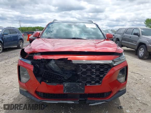 2019 Hyundai Santa Fe Ultimate z VIN 5NMS5CAD9KH026094, wystawiony jako IAAI lot #42316150 z przebiegiem 106 264 mil mil oraz . Historia ofert i sprzedaży dostępna na DreamBid. Obrazek 12.