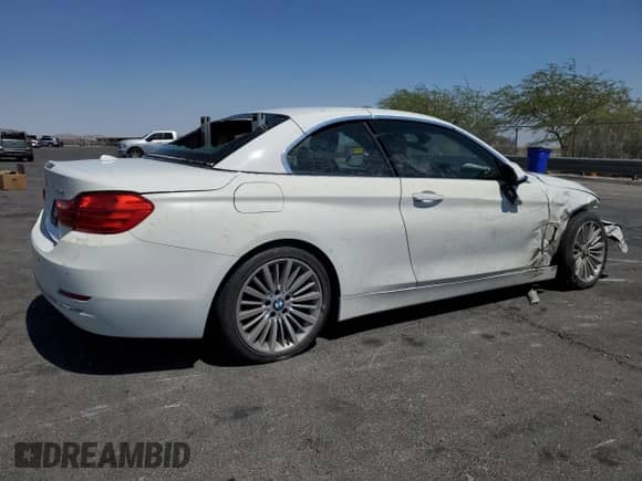 2015 BMW 4 Series 428i с VIN WBA3V7C5XF5A24039, выставлен на аукционе Copart как лот 67682955 с пробегом Не указан миль и Списание • Salvage title. История ставок и продаж доступна на DreamBid. Изображение 3.