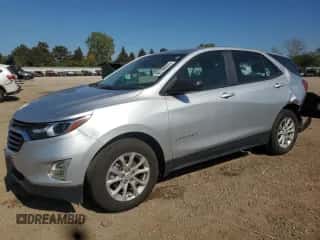 2021 Chevrolet Equinox LS с VIN 3GNAXHEV7MS110438, выставлен на аукционе Copart как лот 80108655 с пробегом 40 904 миль миль и Списание • Salvage title. История ставок и продаж доступна на DreamBid. Изображение 1.