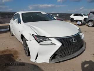2016 Lexus RC 200t F Sport with VIN JTHHA5BC2G5000985, listed as a IAAI auction lot 43313793 with 120,266 mi miles and . Bid and sale history available at DreamBid. Image 1.