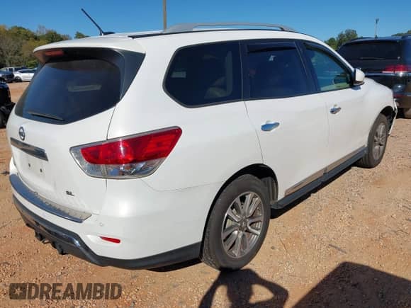 2013 Nissan Pathfinder SV с VIN 5N1AR2MN8DC663201, выставлен на аукционе IAAI как лот 43478272 с пробегом 149 506 миль миль и . История ставок и продаж доступна на DreamBid. Изображение 4.