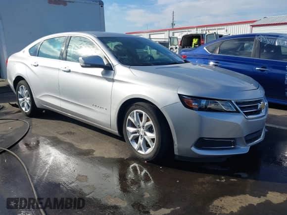 2017 Chevrolet Impala LT z VIN 1G1105S37HU210536, wystawiony jako IAAI lot #43265606 z przebiegiem 147 505 mil mil oraz . Historia ofert i sprzedaży dostępna na DreamBid. Obrazek 1.