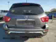 2017 Nissan Pathfinder S with VIN 5N1DR2MN1HC616806, listed as a Copart auction lot 82003705 with 62,039 mi miles and Salvage title. Bid and sale history available at DreamBid. Image 6.