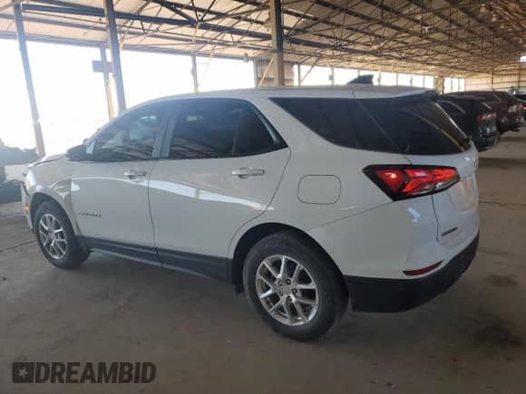 2024 Chevrolet Equinox LS с VIN 3GNAXSEG3RL261065, выставлен на аукционе Copart как лот 80000785 с пробегом 65 264 миль миль и Списание • Salvage title. История ставок и продаж доступна на DreamBid. Изображение 2.