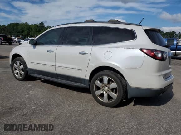 2017 Chevrolet Traverse Premier с VIN 1GNKRJKDXHJ266059, выставлен на аукционе Copart как лот 69396275 с пробегом 121 855 миль миль и Списание • Salvage title. История ставок и продаж доступна на DreamBid. Изображение 2.