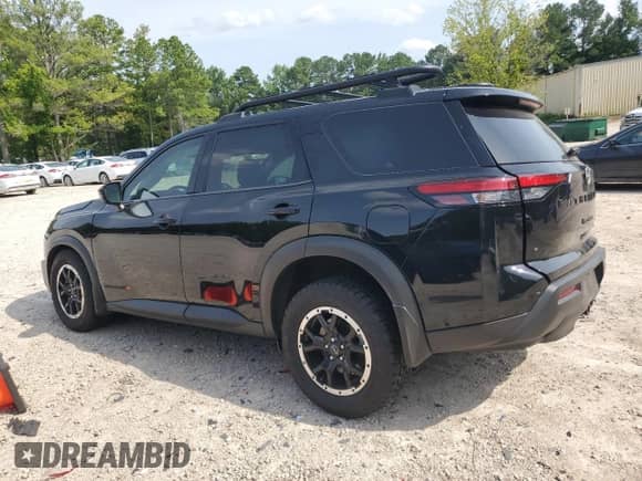 2024 Nissan Pathfinder Rock Creek с VIN 5N1DR3BD2RC301210, выставлен на аукционе Copart как лот 65787985 с пробегом 6 066 миль миль и Списание • Salvage title. История ставок и продаж доступна на DreamBid. Изображение 2.