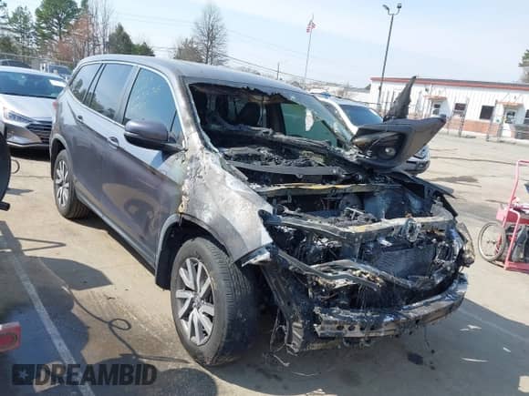 2020 Honda Pilot EX-L with VIN 5FNYF5H57LB026745, listed as a IAAI auction lot 41790750 with Not provided miles and . Bid and sale history available at DreamBid. Image 1.