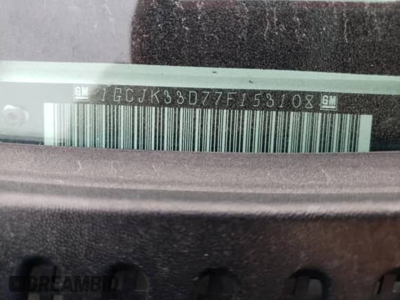 2007 Chevrolet Silverado 3500 DRW LT3 с VIN 1GCJK33D77F153108, выставлен на аукционе Copart как лот 69105584 с пробегом 75 905 миль миль и Списание • Salvage title. История ставок и продаж доступна на DreamBid. Изображение 13.