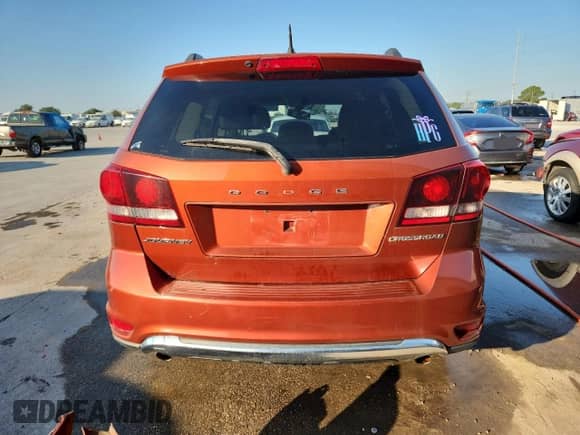 2014 Dodge Journey Crossroad with VIN 3C4PDCGG6ET312535, listed as a Copart auction lot 71212595 with 184,835 mi miles and Salvage title. Bid and sale history available at DreamBid. Image 6.