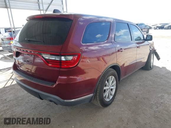 2020 Dodge Durango SXT with VIN 1C4RDHAG0LC166205, listed as a IAAI auction lot 42998481 with 63,348 mi miles and . Bid and sale history available at DreamBid. Image 4.