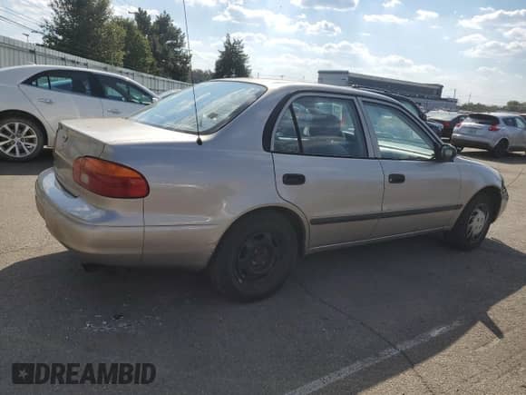 1998 Chevrolet Prizm Lsi с VIN 1Y1SK5282WZ431734, выставлен на аукционе Copart как лот 80729885 с пробегом Не указан миль и Списание • Salvage title. История ставок и продаж доступна на DreamBid. Изображение 3.