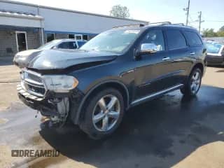 2012 Dodge Durango Citadel with VIN 1C4SDJET9CC360683, listed as a Copart auction lot 68299105 with 184,171 mi miles and Salvage title. Bid and sale history available at DreamBid. Image 1.