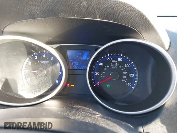 2013 Hyundai Tucson GLS с VIN KM8JUCACXDU622408, выставлен на аукционе IAAI как лот 43514298 с пробегом 56 439 миль миль и . История ставок и продаж доступна на DreamBid. Изображение 7.