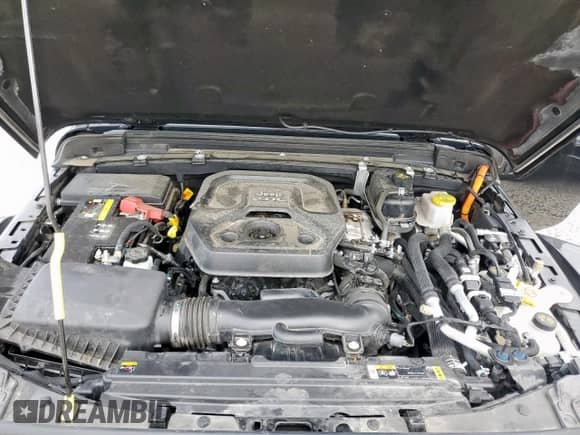 2023 Jeep Wrangler Rubicon с VIN 1C4JJXR67PW566519, выставлен на аукционе Copart как лот 64115895 с пробегом 23 485 миль миль и Списание • Salvage title. История ставок и продаж доступна на DreamBid. Изображение 12.