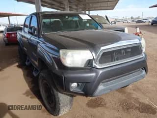 2012 Toyota Tacoma PreRunner with VIN 3TMJU4GN5CM134165, listed as a IAAI auction lot 41528736 with 90,447 mi miles and . Bid and sale history available at DreamBid. Image 1.