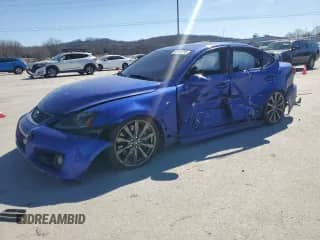 2008 Lexus IS F с VIN JTHBP262585004647, выставлен на аукционе Copart как лот 47167715 с пробегом 202 566 миль миль и Чистый • Clean title. История ставок и продаж доступна на DreamBid. Изображение 1.