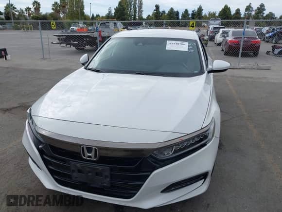 2018 Honda Accord Sport with VIN 1HGCV1F33JA179279, listed as a IAAI auction lot 43348706 with Not provided miles and . Bid and sale history available at DreamBid. Image 6.