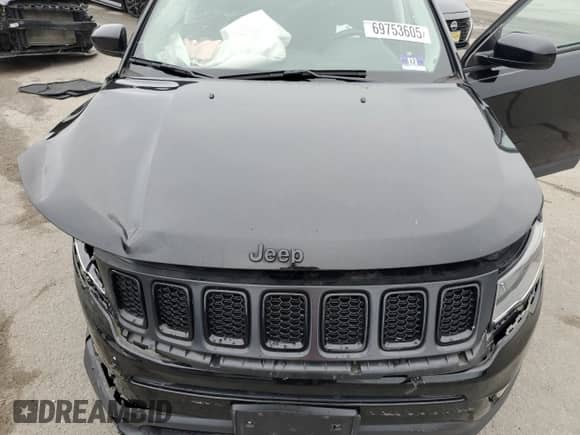 2020 Jeep Compass Altitude с VIN 3C4NJDBB2LT145590, выставлен на аукционе Copart как лот 69753605 с пробегом 42 225 миль миль и Списание • Salvage title. История ставок и продаж доступна на DreamBid. Изображение 11.