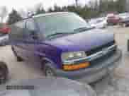 2003 Chevrolet Express Passenger with VIN 1GAHG39U131117308, listed as a IAAI auction lot 41581594 with 160,408 mi miles and . Bid and sale history available at DreamBid. Image 1.