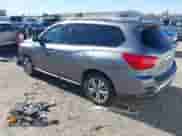 2019 Nissan Pathfinder SV with VIN 5N1DR2MM1KC643549, listed as a IAAI auction lot 41223662 with 89,113 mi miles and . Bid and sale history available at DreamBid. Image 3.