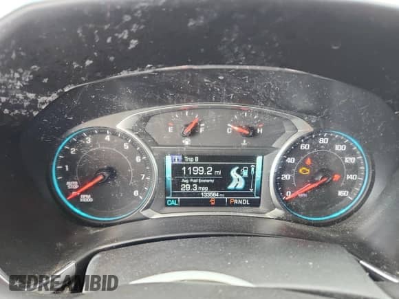 2018 Chevrolet Equinox Premier with VIN 3GNAXMEV3JS542562, listed as a Copart auction lot 80189265 with 133,584 mi miles and Salvage title. Bid and sale history available at DreamBid. Image 9.