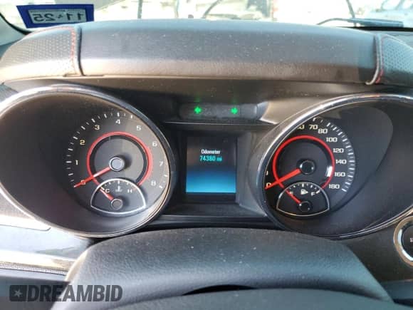 2014 Chevrolet SS with VIN 6G3F15RW7EL926562, listed as a Copart auction lot 87001894 with 74,380 mi miles and Salvage title. Bid and sale history available at DreamBid. Image 9.