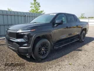 2024 Chevrolet Silverado EV Work Truck z VIN 1GC10UEDXRU208481, wystawiony jako Copart lot #62744135 z przebiegiem 20 820 mil mil oraz Czysty tytuł • Clean title. Historia ofert i sprzedaży dostępna na DreamBid. Obrazek 1.