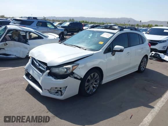 2015 Subaru Impreza Special Sports Limited z VIN JF1GPAZ68FH288681, wystawiony jako IAAI lot #42975431 z przebiegiem 92 414 mil mil oraz . Historia ofert i sprzedaży dostępna na DreamBid. Obrazek 2.