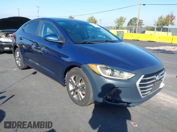 2018 Hyundai Elantra SEL with VIN 5NPD84LF1JH383467, listed as a IAAI auction lot 43527626 with 296,787 mi miles and . Bid and sale history available at DreamBid. Image 1.