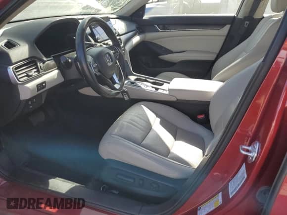 2021 Honda Accord EX-L z VIN 1HGCV3F54MA023415, wystawiony jako Copart lot #64009315 z przebiegiem 44 147 mil mil oraz Szkoda całkowita • Salvage title. Historia ofert i sprzedaży dostępna na DreamBid. Obrazek 7.