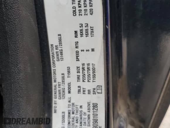 2009 Chevrolet Colorado Work Truck с VIN 1GCDT199098101280, выставлен на аукционе Copart как лот 81456784 с пробегом Не указан миль и Списание • Salvage title. История ставок и продаж доступна на DreamBid. Изображение 13.