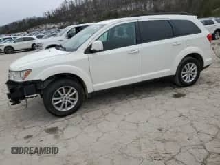2018 Dodge Journey SXT z VIN 3C4PDDBG0JT159691, wystawiony jako Copart lot #45559745 z przebiegiem 150 705 mil mil oraz Szkoda całkowita • Salvage title. Historia ofert i sprzedaży dostępna na DreamBid. Obrazek 1.