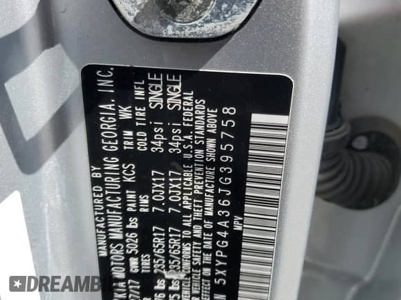 2018 Kia Sorento L z VIN 5XYPG4A36JG395758, wystawiony jako Copart lot #86409235 z przebiegiem 171 936 mil mil oraz Czysty tytuł • Clean title. Historia ofert i sprzedaży dostępna na DreamBid. Obrazek 12.