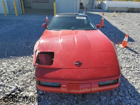 1991 Chevrolet Corvette with VIN 1G1YY238XM5116767, listed as a Copart auction lot 89826795 with 54,282 mi miles and Salvage title. Bid and sale history available at DreamBid. Image 5.