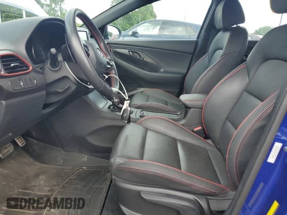 2020 Hyundai Elantra N Line z VIN KMHH55LC9LU126714, wystawiony jako Copart lot #64285245 z przebiegiem 46 117 mil mil oraz Szkoda całkowita • Salvage title. Historia ofert i sprzedaży dostępna na DreamBid. Obrazek 7.