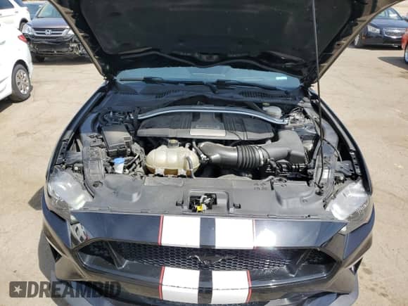 2020 Ford Mustang GT Premium с VIN 1FATP8FFXL5150083, выставлен на аукционе Copart как лот 70175895 с пробегом 31 543 миль миль и Списание • Salvage title. История ставок и продаж доступна на DreamBid. Изображение 11.