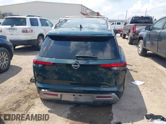 2023 Nissan Pathfinder SL with VIN 5N1DR3CA5PC224382, listed as a IAAI auction lot 42877020 with 51,425 mi miles and . Bid and sale history available at DreamBid. Image 17.