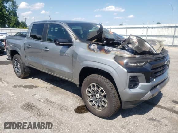 2024 Chevrolet Colorado 4WD Z71 with VIN 1GCPTDEK5R1162656, listed as a Copart auction lot 61043085 with Not provided miles and Salvage title. Bid and sale history available at DreamBid. Image 4.