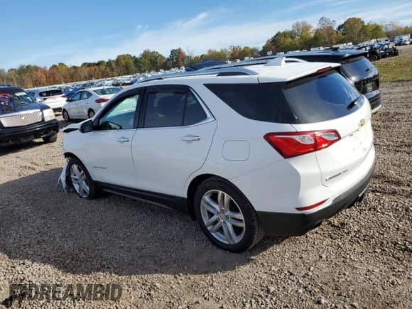 2019 Chevrolet Equinox Premier with VIN 3GNAXYEX5KS678623, listed as a Copart auction lot 87048825 with 73,401 mi miles and Salvage title. Bid and sale history available at DreamBid. Image 2.