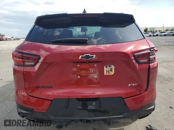 2024 Chevrolet Blazer RS with VIN 3GNKBERS0RS210714, listed as a Copart auction lot 60377765 with 15,915 mi miles and Non repairable. Bid and sale history available at DreamBid. Image 6.