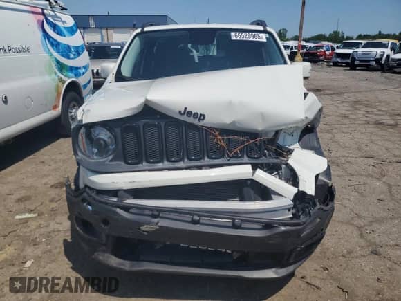 2017 Jeep Renegade Latitude с VIN ZACCJBBBXHPG09395, выставлен на аукционе Copart как лот 66529965 с пробегом Не указан миль и Списание • Salvage title. История ставок и продаж доступна на DreamBid. Изображение 5.