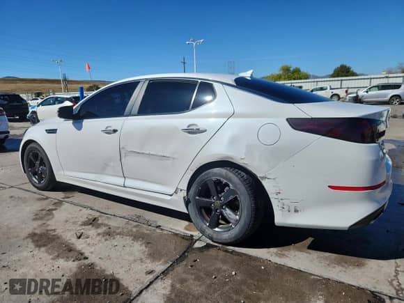 2014 Kia Optima LX с VIN 5XXGM4A70EG313089, выставлен на аукционе Copart как лот 85529415 с пробегом 107 607 миль миль и Списание • Salvage title. История ставок и продаж доступна на DreamBid. Изображение 2.