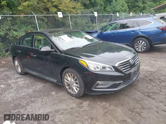 2015 Hyundai Sonata Limited z VIN 5NPE34AF3FH106218, wystawiony jako IAAI lot #43030544 z przebiegiem 96 441 mil mil oraz . Historia ofert i sprzedaży dostępna na DreamBid. Obrazek 1.