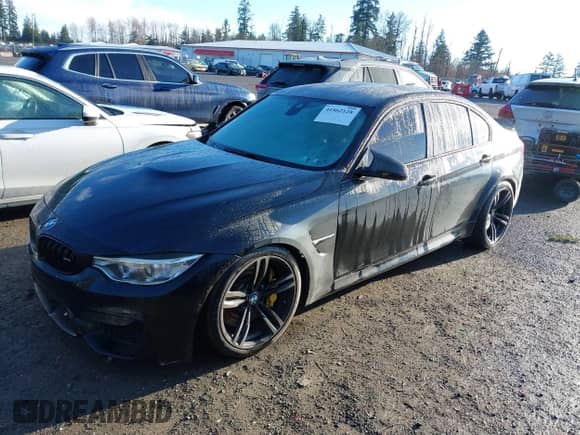 2015 BMW M3 with VIN WBS3C9C5XFP804962, listed as a IAAI auction lot 41862128 with 88,948 mi miles and . Bid and sale history available at DreamBid. Image 14.