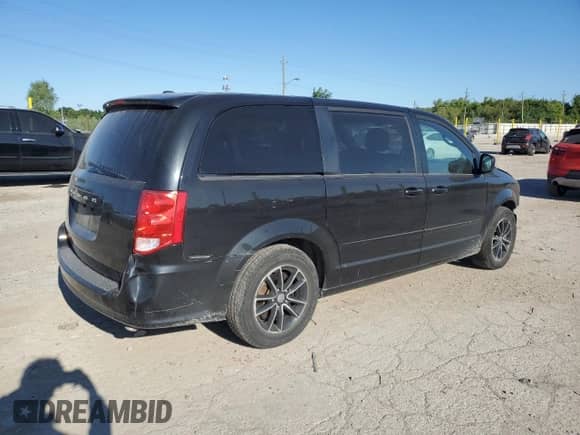 2017 Dodge Grand Caravan SE Plus with VIN 2C4RDGBGXHR843977, listed as a Copart auction lot 70055025 with 83,097 mi miles and Salvage title. Bid and sale history available at DreamBid. Image 3.